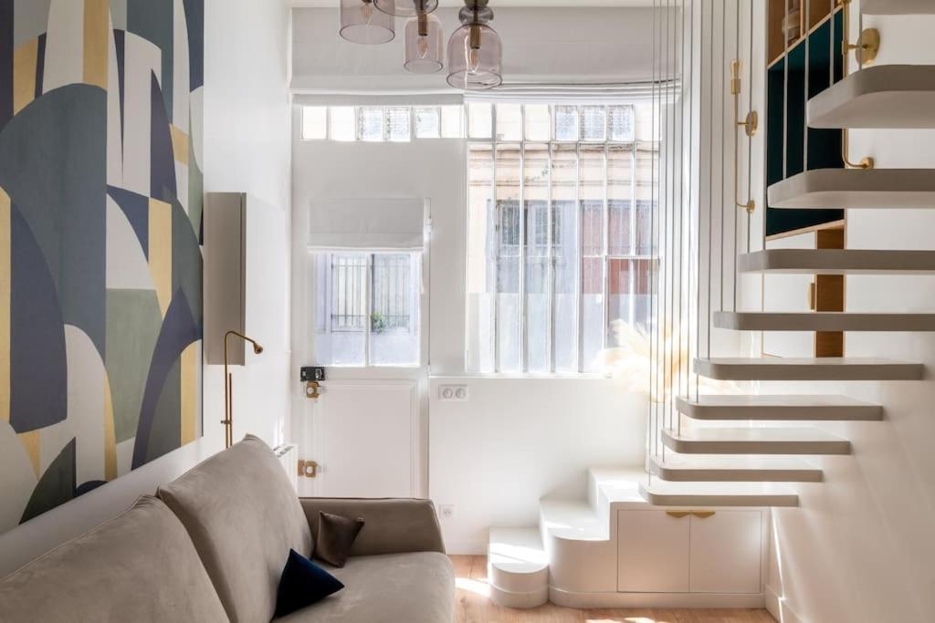 Bel Appartement D'Architecte Au Coeur De 巴黎 外观 照片