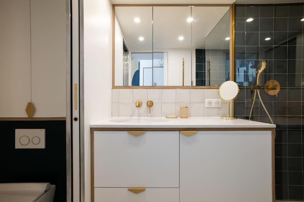 Bel Appartement D'Architecte Au Coeur De 巴黎 外观 照片